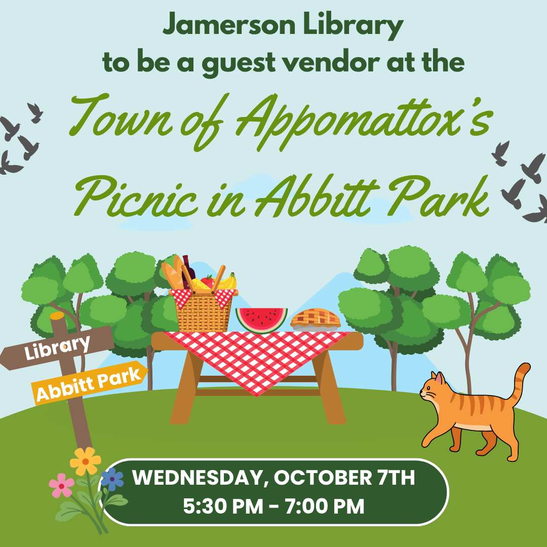 Flyer for Oct 7 town picnic