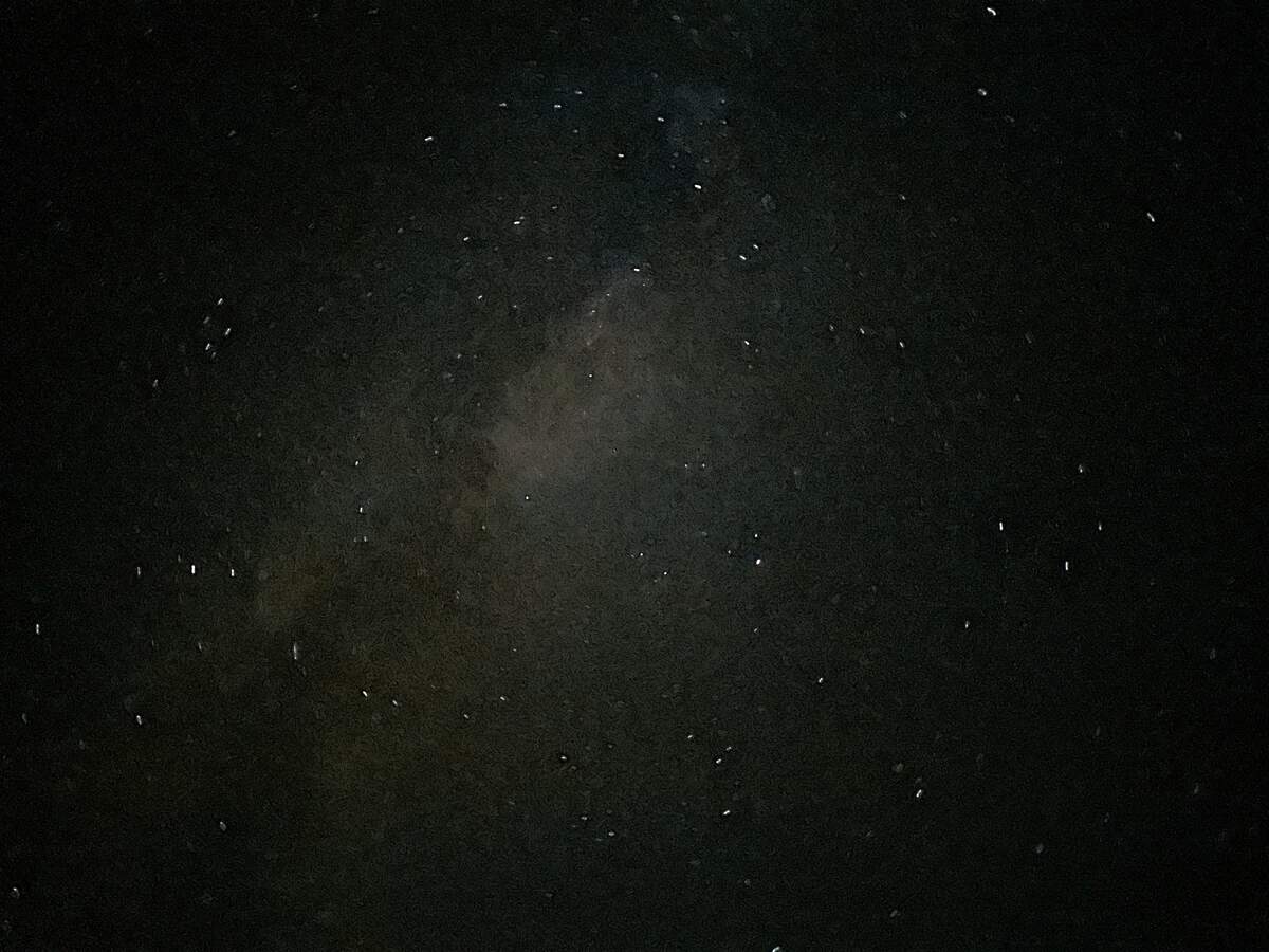 Night sky with stars