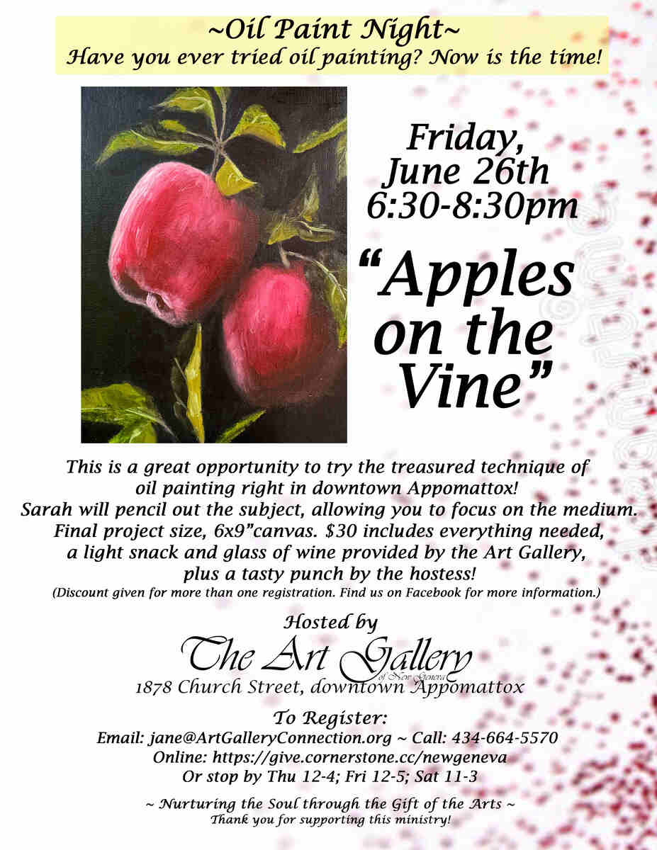 Oil Paint Promo Flyer