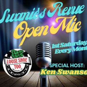 flyer for open mic