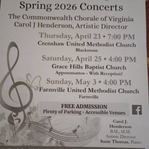 Flyer for "Our Journey Sings"