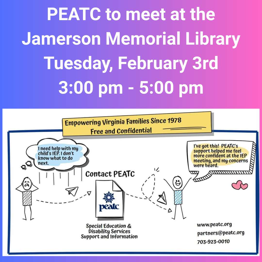 Flyer for PEATC February