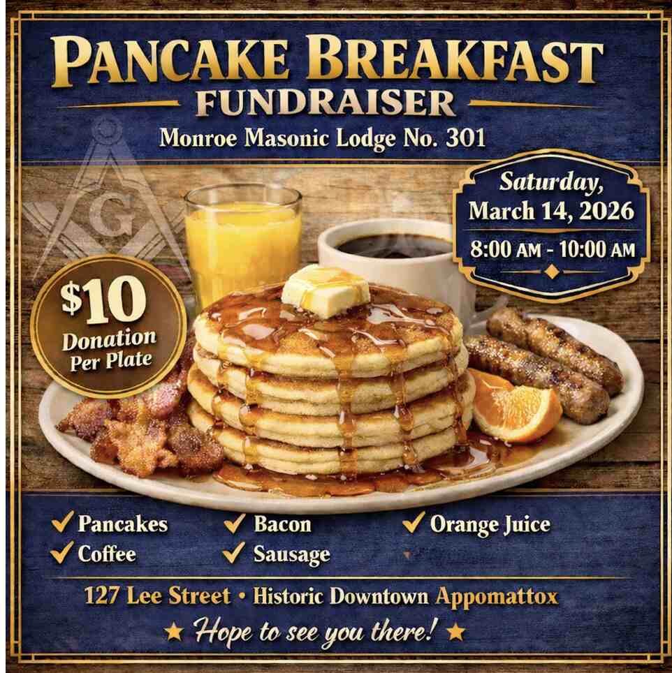 Flyer for pancake breakfast