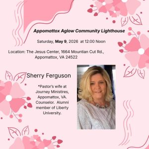 Flyer for Sherry Ferguson