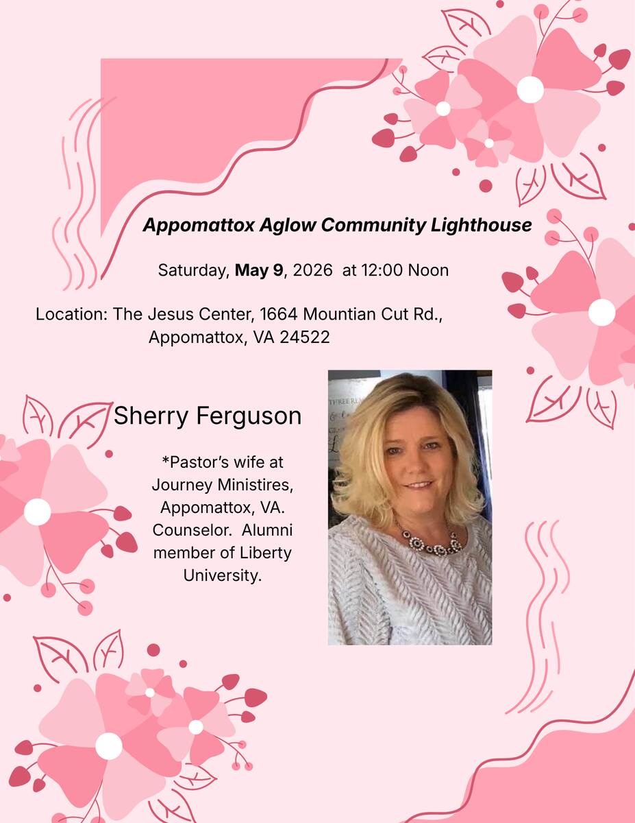 Flyer for Sherry Ferguson