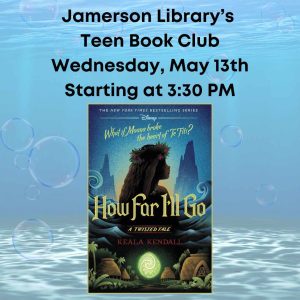 Flyer for Teen book club