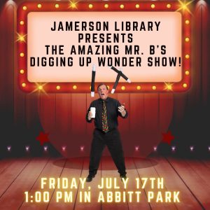 Flyer for the Amazing Mr B