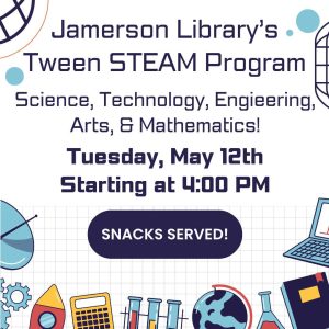 Flyer for Tween STEAM