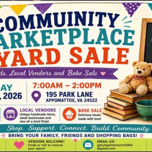 Flyer for Yard Sale