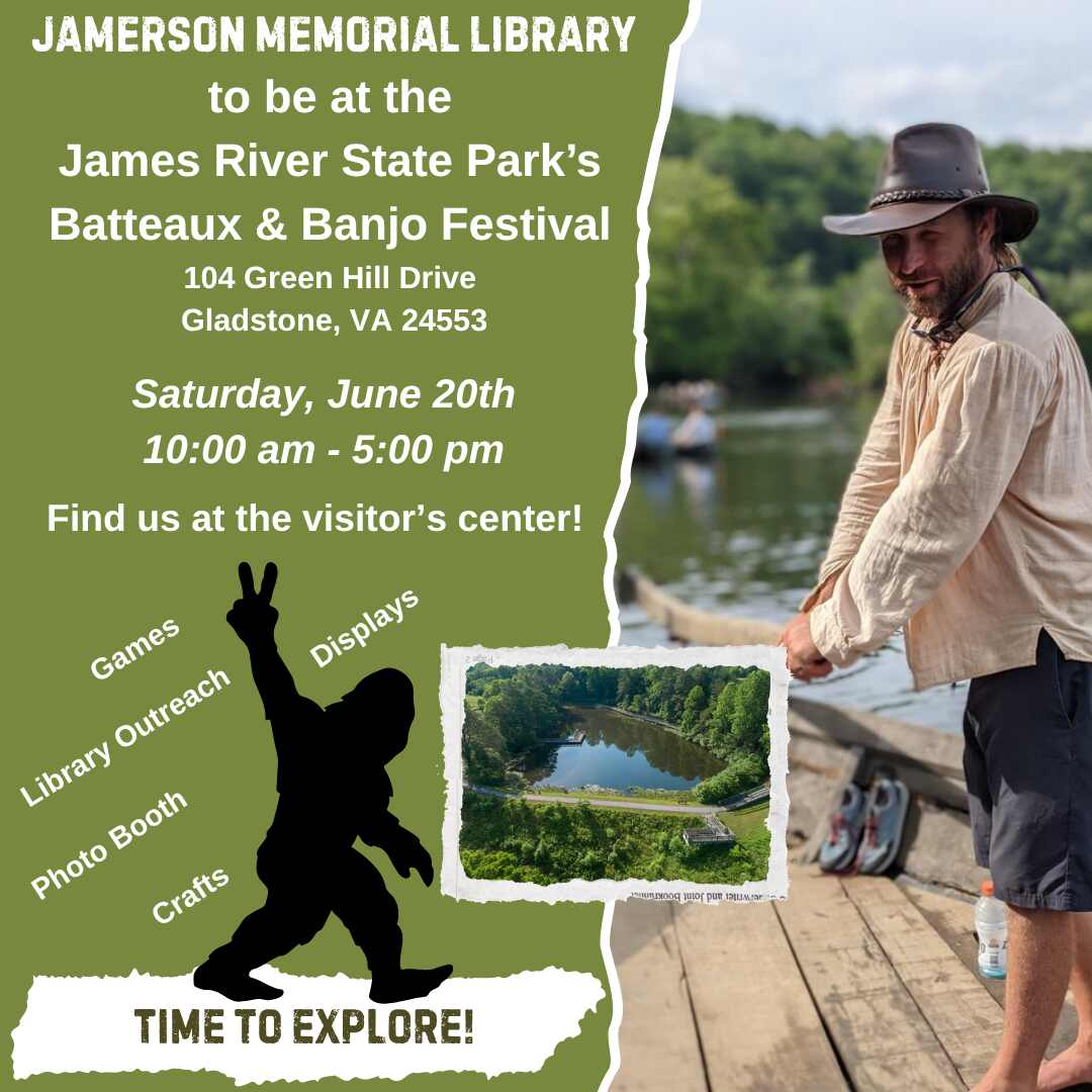 Flyer for Batteaux and Banjo Festival