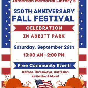 Flyer for Fall Festival Sep 26