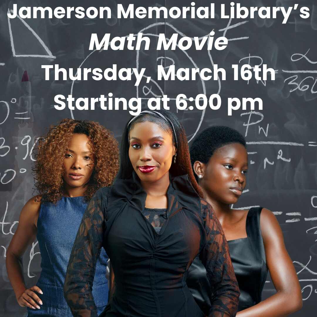 Flyer for Math Movie March 16