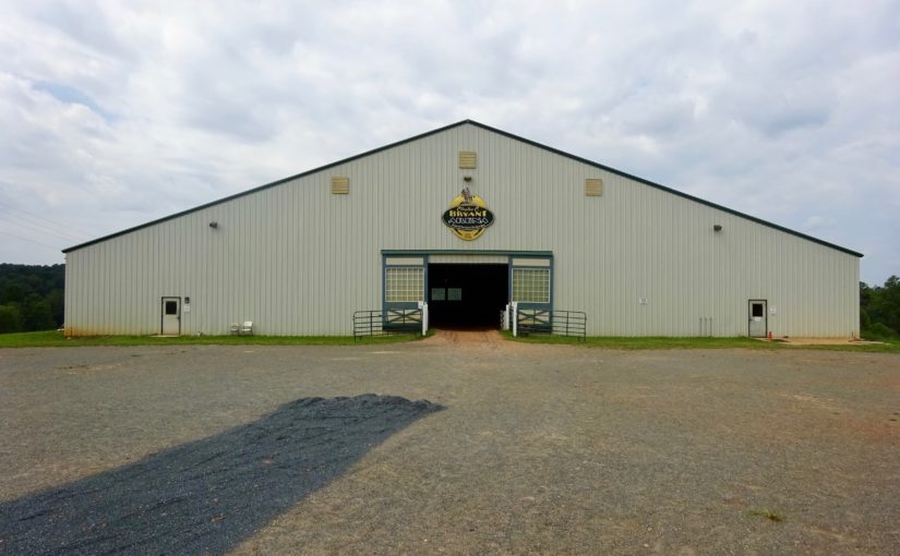 large steel building