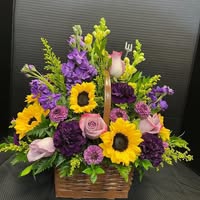 Basket of flowers